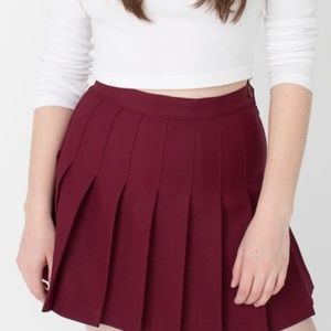 American Apparel Pleated Skirt